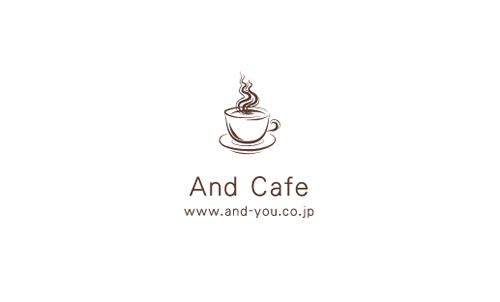 カフェ コーヒー専門店 喫茶店の名刺デザイン cafe-NI-005